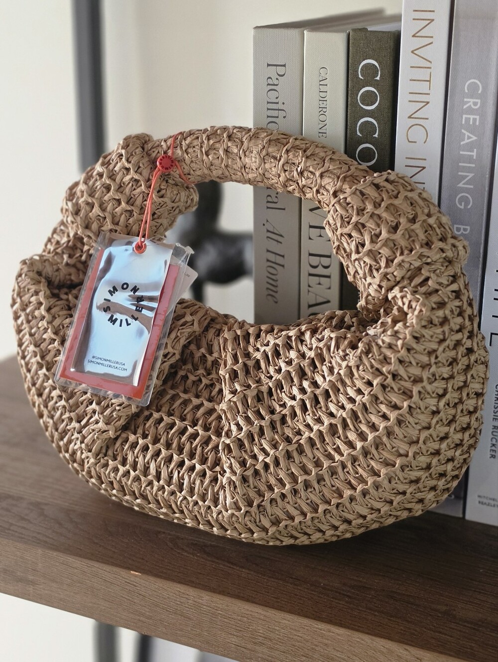 Simon Miller Lopsy Bag In Natural